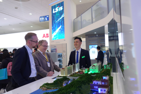 LSIS, Shows of Smart Connected Solutions at Hannover Messe (Photo: Business Wire)