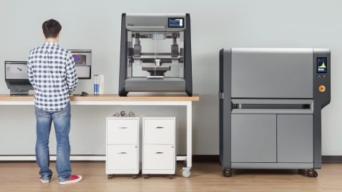 The DM Studio System is the world’s first affordable, office-friendly metal 3D printing system. (Photo: Business Wire) 