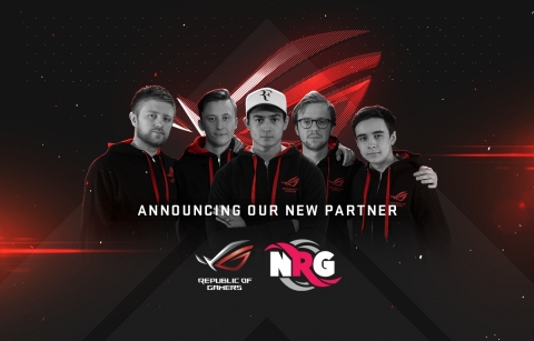 ASUS Republic of Gamers (ROG) announces its sponsorship of professional gaming team NRG eSports. (Photo: Business Wire)