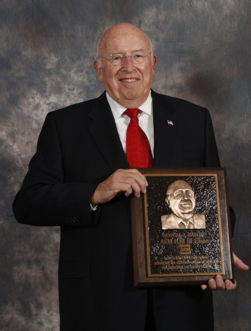 AGCO's Robert J. Ratliff was inducted into the AEM (Association of Equipment Manufacturers) Hall of Fame in 2014. (Photo: Business Wire)