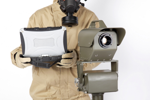 Bertin’s Second Sight®MS standoff gas-detection camera (Photo: Bertin)