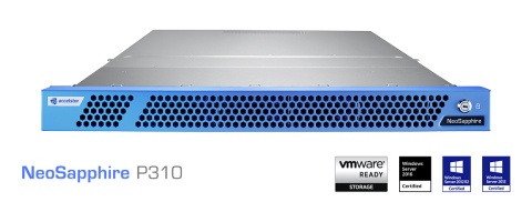 AccelStor's New All-NVMe Flash Array: NeoSapphire P310 (Photo: Business Wire)