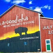 Karoondinha Music & Arts Festival barn mural at Penn's Cave & Wildlife Park