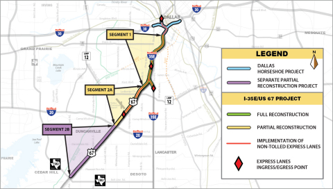 Fluor Joint Venture Selected for Texas Southern Gateway Project. (Graphic: Business Wire)