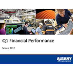Albany International Reports First-Quarter Results
