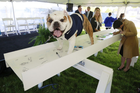 Butler Blue - Beam Signing (Photo: Business Wire)