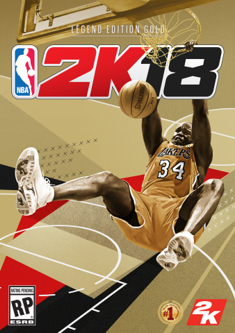 2K today announced that NBA 2K will feature Hall of Famer Shaquille O'Neal on the cover of the NBA 2K18 Legend Edition.
