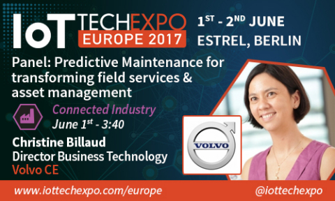 Billaud is speaking at the IoT Tech Expo Europe event in Berlin on June 1-2, and wants to focus on the changing face of the construction industry through emerging technologies, focusing on digitalisation - connectivity, analytics, and the IoT - autonomous operations, and electrification. (Photo: Business Wire)