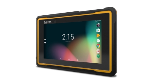 The Getac ZX70 meets the growing needs of mobile transportation and field service professionals. The 7" fully rugged Android tablet is designed for one handed operation, IP67 and MIL-STD 810G certified for drops and water resistance, and offers a best-in-class battery life. (Photo: Business Wire)