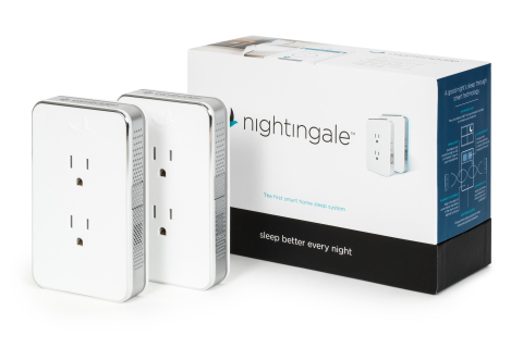 New Research Shows Nightingale Smart Home Sleep System Helps Users Fall Asleep 38% Faster (Photo: Business Wire)