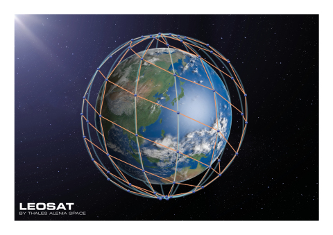 LeoSat Data Network Constellation (Photo: Business Wire)
