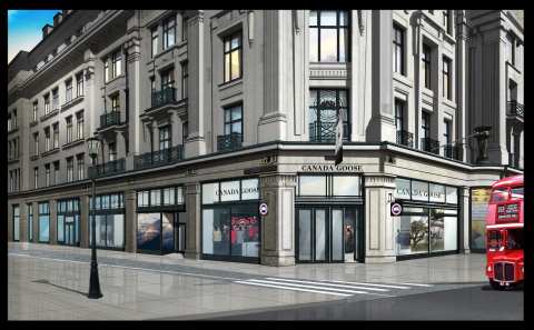 Canada Goose London Flagship Store Rendering (Photo: Business Wire)