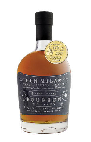 Ben Milam Bourbon Wins Double Gold (Photo: Business Wire)