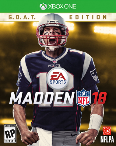 Tom Brady Named EA SPORTS Madden NFL 18 Cover Athlete (Photo: Business Wire)