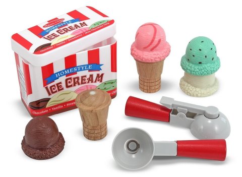 Melissa & Doug Scoop and Stack Ice Cream Cone Magnetic Pretend Play Set (Photo: Business Wire)