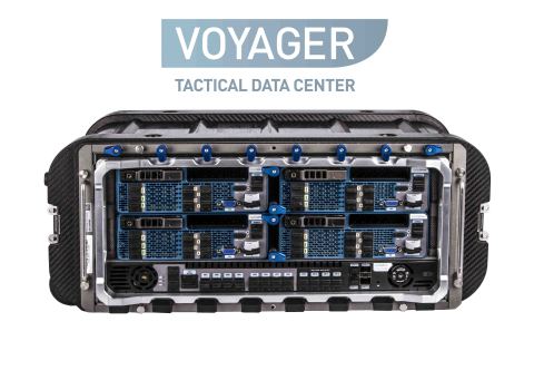 Voyager TDC front view showing the four Voyager TDC Blades and Voyager TDC Switch (Photo: Business Wire)