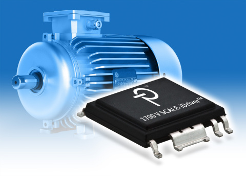 Power Integrations推出紧凑、高效的SCALE-iDriver™ IC产品系列，可支持1700 V IGBT (照片：美国商业资讯)