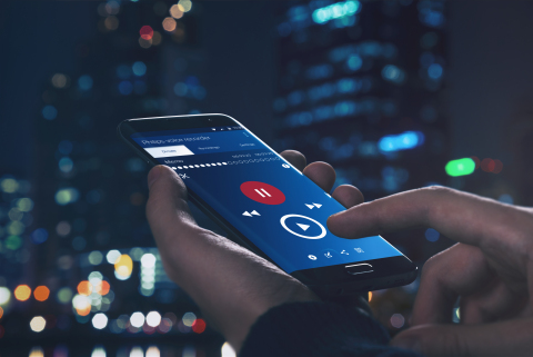 Philips voice recorder app (Photo: Business Wire)