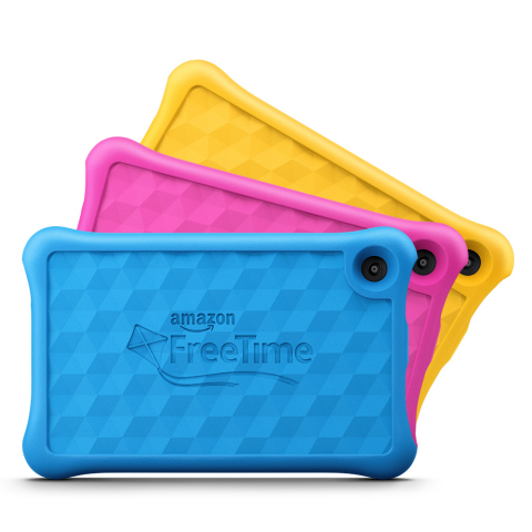 Amazon Fire 7 Kids Edition Tablets (Photo: Business Wire)