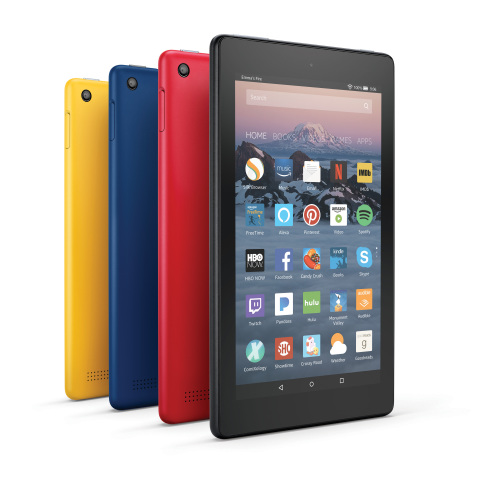 Amazon Fire 7 Tablet (Photo: Business Wire)