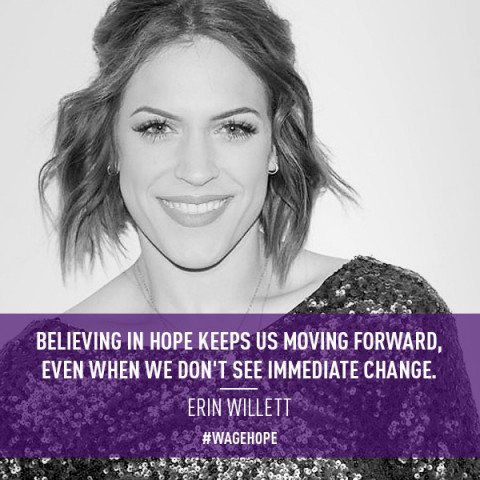 American singer/songwriter most notably known for her appearance as a semi-finalist on NBC’s television show “The Voice.” She was also one of two final contestants on Blake Shelton’s team during season 2. Following the show, she released her self-titled debut EP. Erin continues to give back to the community often partnering with the Pancreatic Cancer Action Network to fight the disease that took her father’s life in 2011. (Graphic: Business Wire)