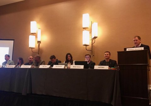 LegalShield CEO Jeff Bell (second from right) spoke on a panel at the GLSA Legal Conference in Phoenix, Arizona (Photo: Business Wire)