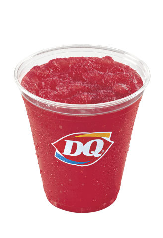 Misty Slush, which will be added to the permanent DQ menu this summer, is a cool and refreshing slushy drink available in such fruit flavors as Cherry, Blue-Raspberry, Grape, Strawberry-Kiwi and Lemon-Lime. (Photo: Business Wire) 