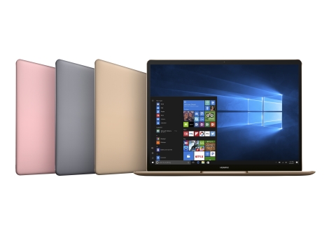 HUAWEI MateBook X Group Shot (Photo: Business Wire)