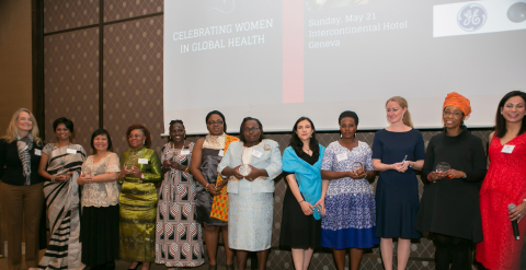 The honorees at the Heroines of Health Awards (Photo: Business Wire)