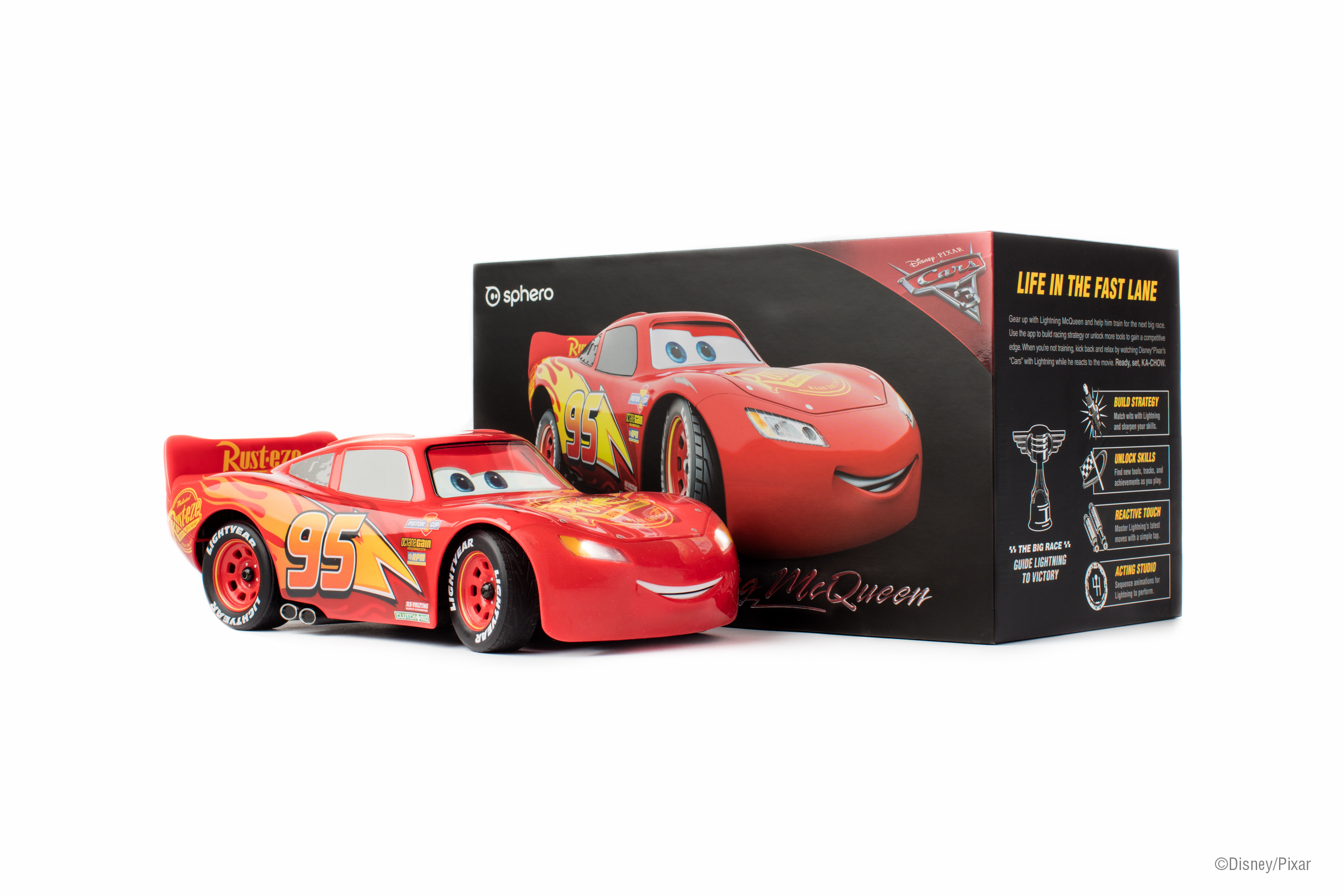 Artist builds Lightning McQueen from toy cars