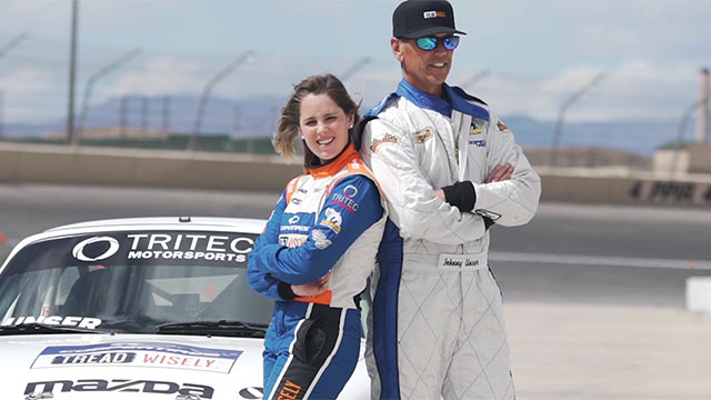 B-roll package includes Johnny Unser and teen daughter Loni Unser at the race track and soundbites from the duo regarding the Tread Wisely app’s features (Video: Business Wire)