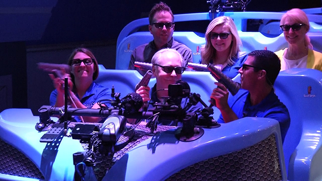 (On board ride video) The only ride of its kind in the southeast, JUSTICE LEAGUE: Battle For Metropolis 4D debuts at Six Flags Over Georgia near Atlanta. Engaging in a full-sensory journey on this high-thrill and interactive ride, guests will battle alongside BATMAN™, SUPERMAN™, WONDER WOMAN, THE FLASH and GREEN LANTERN against Lex Luthor, The Joker and his henchmen. 