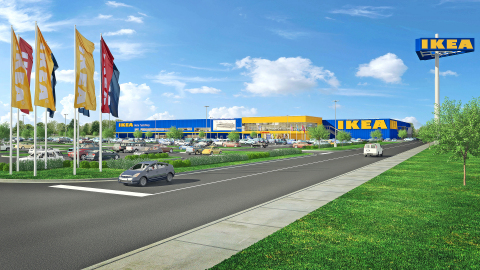 IKEA Submits Plans to Open Nashville Store Summer 2020 (Photo: Business Wire)