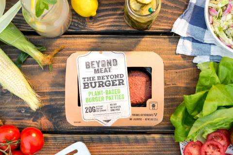 Game-changing plant-based burger breaks through to the meat case at Safeway as consumer demand for plant-based protein grows (Photo: Business Wire)