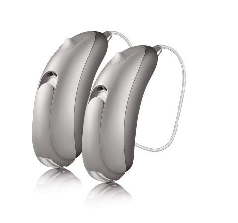 The Moxi Fit R is a receiver-in-canal (RIC) style hearing aid from Unitron, a leading manufacturer of hearing devices. The new hearing aid improves upon the company’s award-winning Moxi Fit hearing aid by offering a rechargeable silver-zinc battery solution. (Photo: Business Wire)