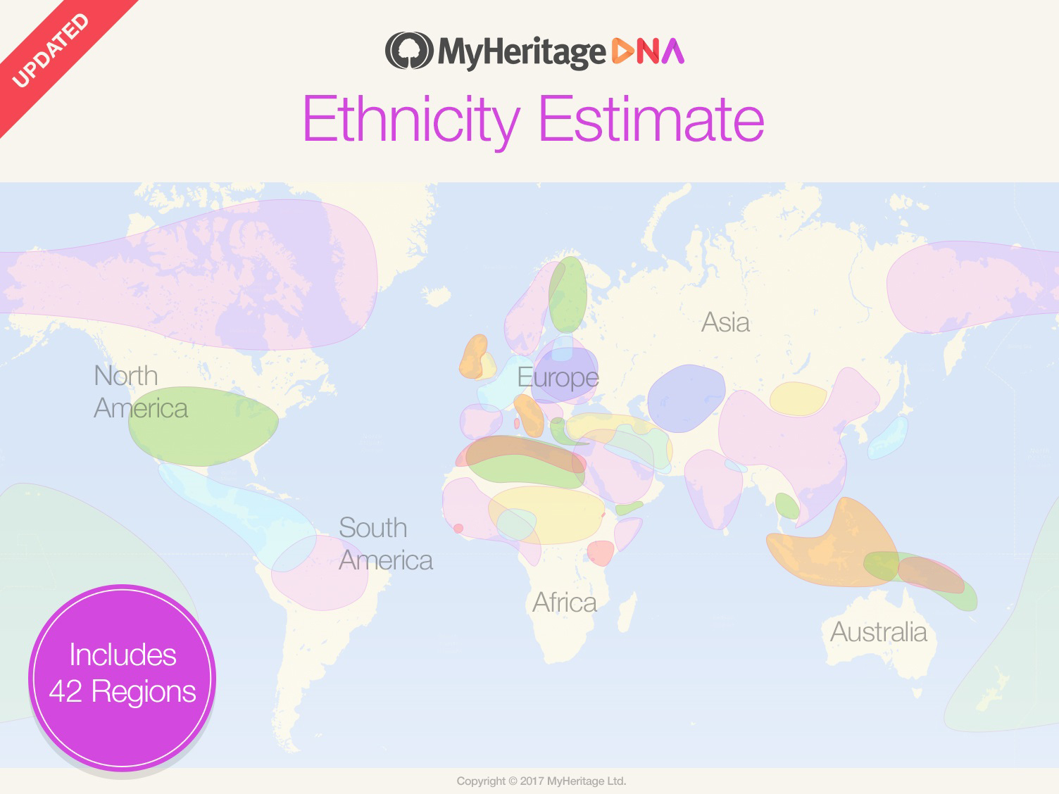 MyHeritage Launches New Comprehensive DNA Ethnicity Analysis Business
