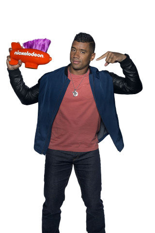 Pictured: Russell Wilson, host of KIDS' CHOICE SPORTS 2017 on Nickelodeon. Photo: Ben Watts / Nickelodeon. c 2015 Viacom International, Inc. All Rights Reserved.