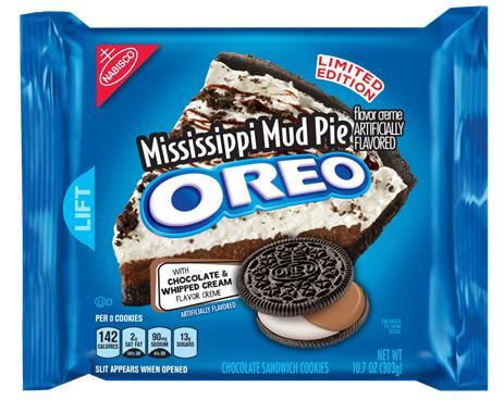 The OREO Mississippi Mud Pie Flavor Creme Chocolate Sandwich Cookie (Photo: Business Wire)
