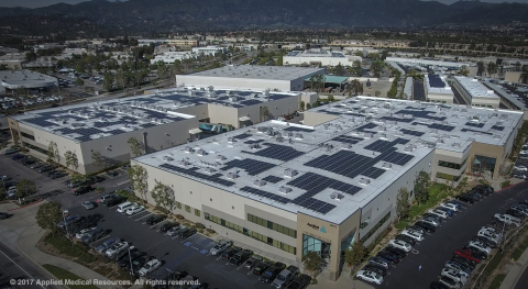 Applied Medical invests in solar to help power its multi-facility corporate headquarters.