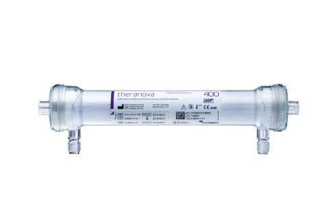 Baxter highlighted new data on its novel HDx therapy enabled by the THERANOVA dialyzer at the 54th ERA-EDTA Congress, Madrid, June 3-6. The new data concluded HDx (expanded hemodialysis) removal performance is comparable to HDF therapy, another type of dialysis. (Photo: Business Wire)
