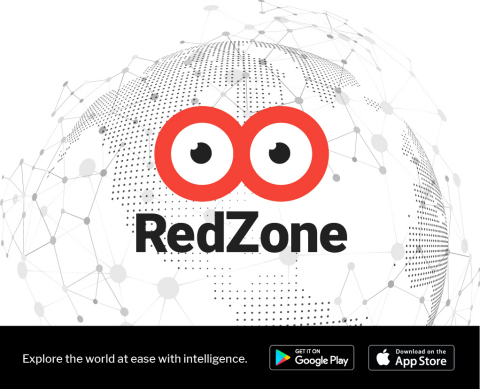 RedZone Map(TM) app's advanced technology will track real-time crowd behavior and migration patterns of threatening groups or individuals, identifying origin, destination and trends. (Photo: Business Wire)