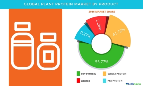 Technavio has published a new report on the global plant protein market from 2017-2021. (Graphic: Business Wire)