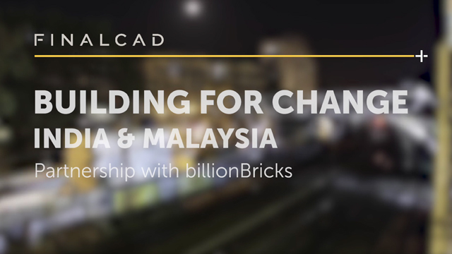 billionBricks and FINALCAD Partner to End Homelessness in the World