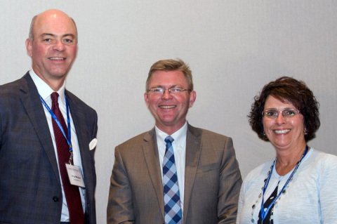 From left to right: Dr. Greg Maynard of UC Davis Medical Center, Dr. Paul Chidester of Sentara Norfolk General Hospital, and Rose Newsom of Kaweah Delta Medical Center delivered dynamic presentations at the 6th International Hospital Diabetes Meeting symposium entitled 'Leveraging Technology for Inpatient Glycemic Management to Improve Clinical and Financial Outcomes.' (Photo: Business Wire)