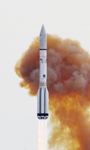 ILS Proton Successfully Launches the EchoStar XXI Satellite (Photo: Business Wire)