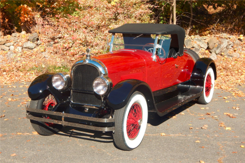 Among the notable prewar classics crossing the block at the Barrett-Jackson Northeast Auction is a ’24 Marmon Model 34B Roadster (Lot #694) in factory-new condition. (Photo: Business Wire)