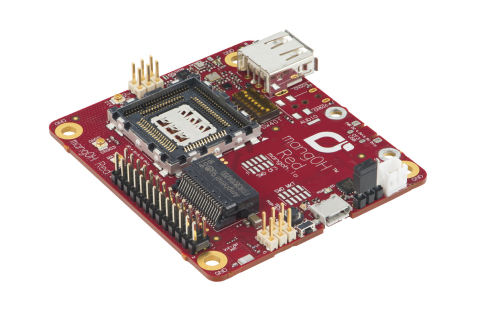Targeted at the industrial IoT and maker communities, the mangOH Red open source hardware platform is the most feature-rich, lowest power open source enablement platform on the market. (Photo: Business Wire)