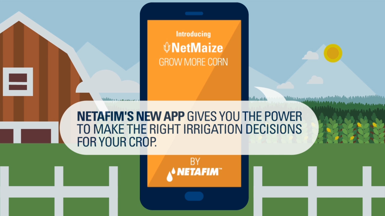 The new NetMaize mobile app combines grower knowledge, forecast data and over 50 years of agronomic expertise to deliver customized irrigation scheduling designed to boost corn yields.