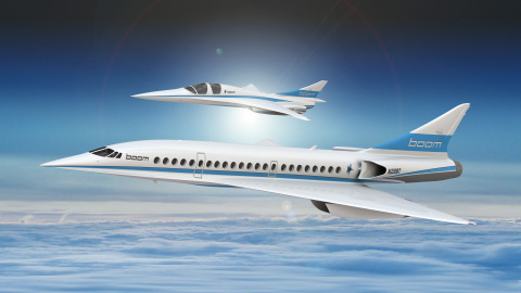 Stratasys empowers Boom to improve speed of development of XB-1, their supersonic demonstrator, taking flight next year (Photo: Business Wire)