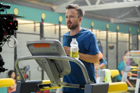 Behind the scenes of the vitaminwater® “Drink Outside the Lines” campaign shoot with Aaron Paul. Fin ... 